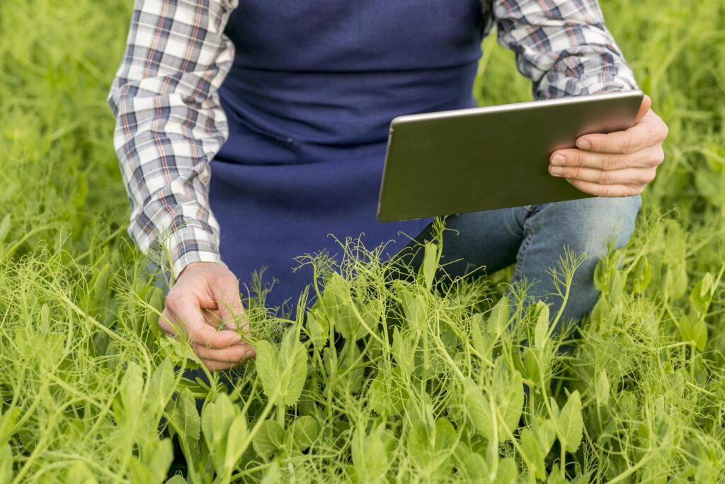 Trabajar en el campo con las nuevas tecnologías